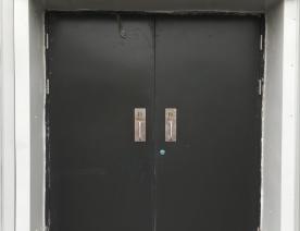 对开隔音门