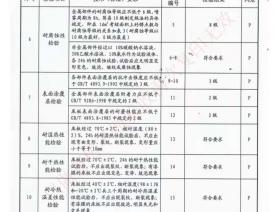 看守所床具检验报告