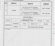 气密门检验报告